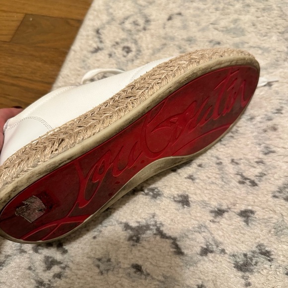 Christian Louboutin sneakers! Only worn once, size 7 - Picture 5 of 6